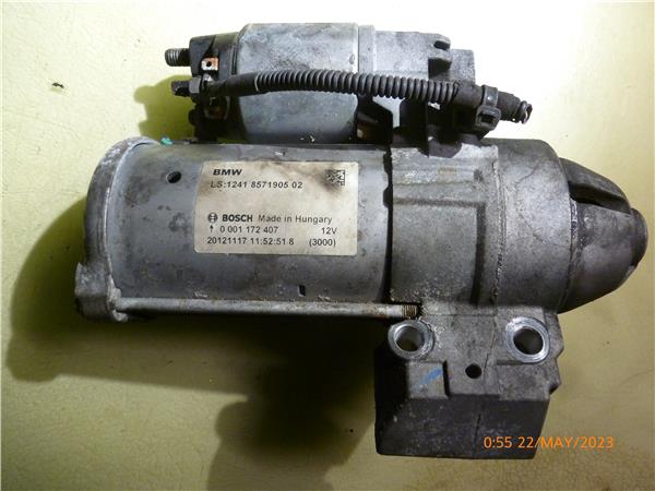 motor arranque bmw serie 1 berlina 5p (f20)(2011 >) 2.0 118d [2,0 ltr.   105 kw turbodiesel]