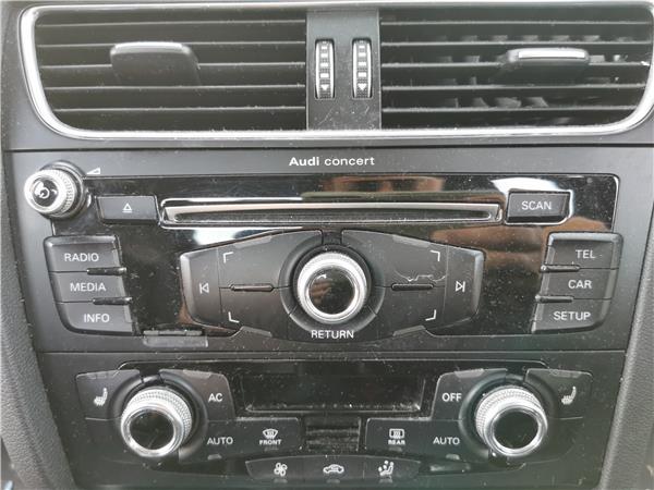 radio / cd audi a5 sportback (8t)(05.2009 >) 2.0 tdi (130kw) [2,0 ltr.   130 kw 16v tdi]