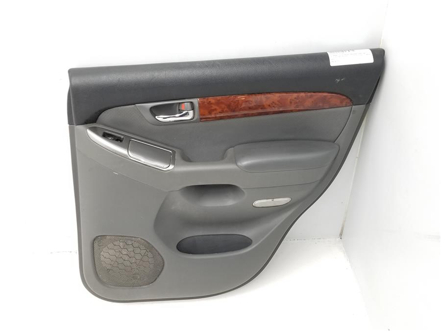 guarnecido puerta trasera derecha toyota land cruiser (j12) 3.0 d4 d vx