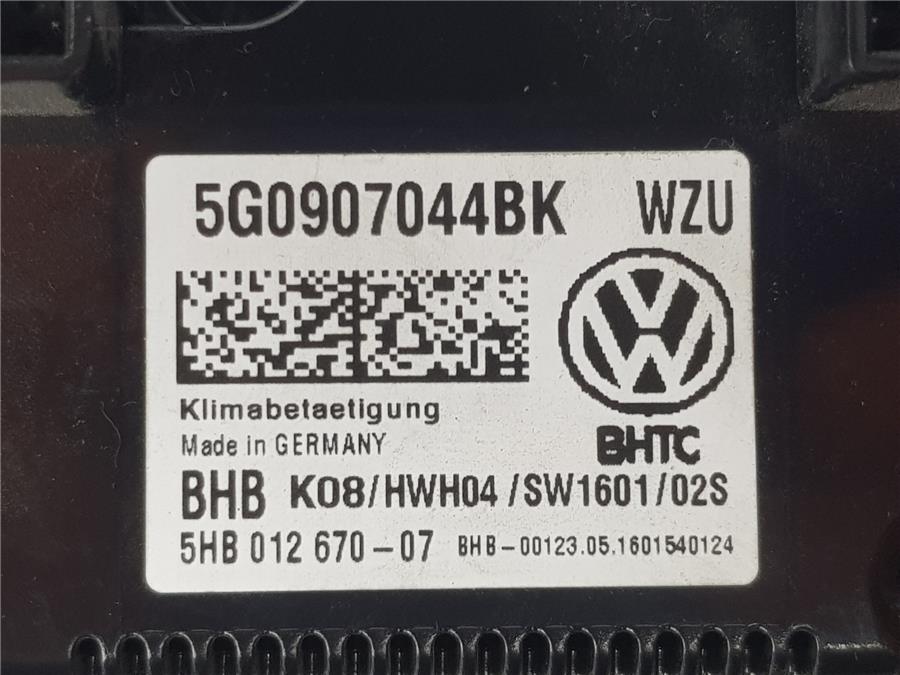 Mandos Climatizador VOLKSWAGEN GOLF