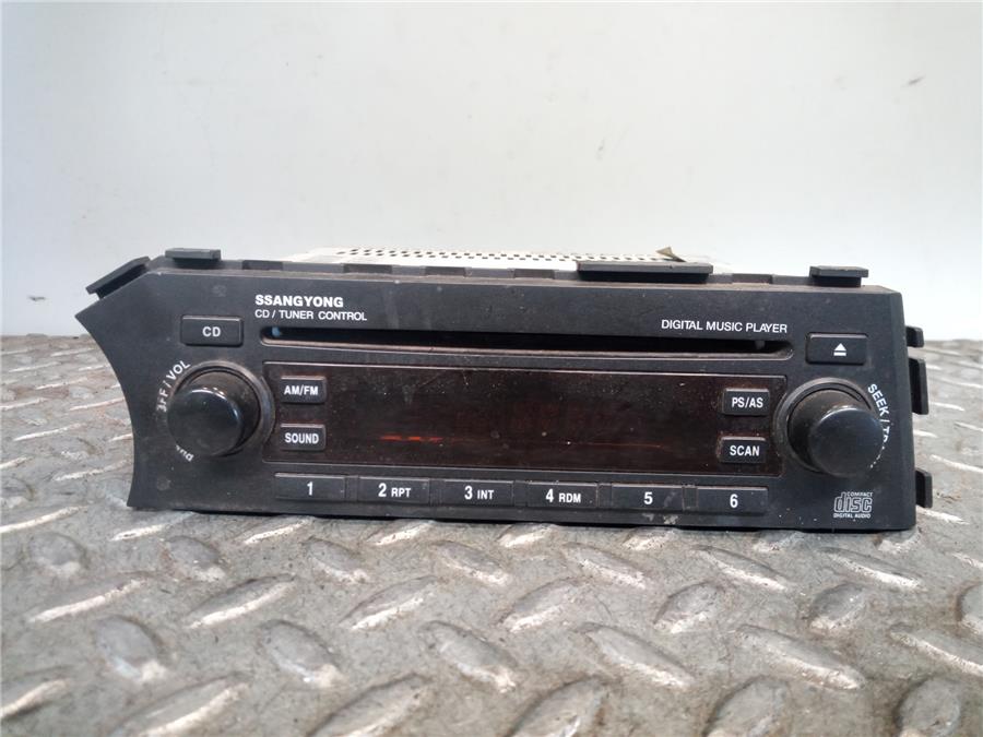 radio / cd ssangyong actyon d20dt