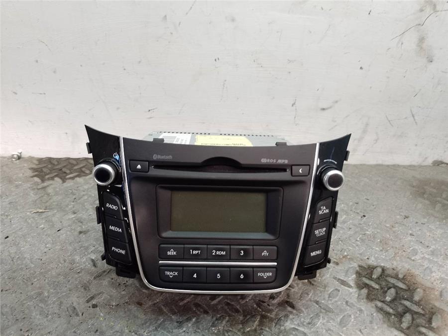 radio / cd hyundai i30 1.4 crdi 90cv 1396cc