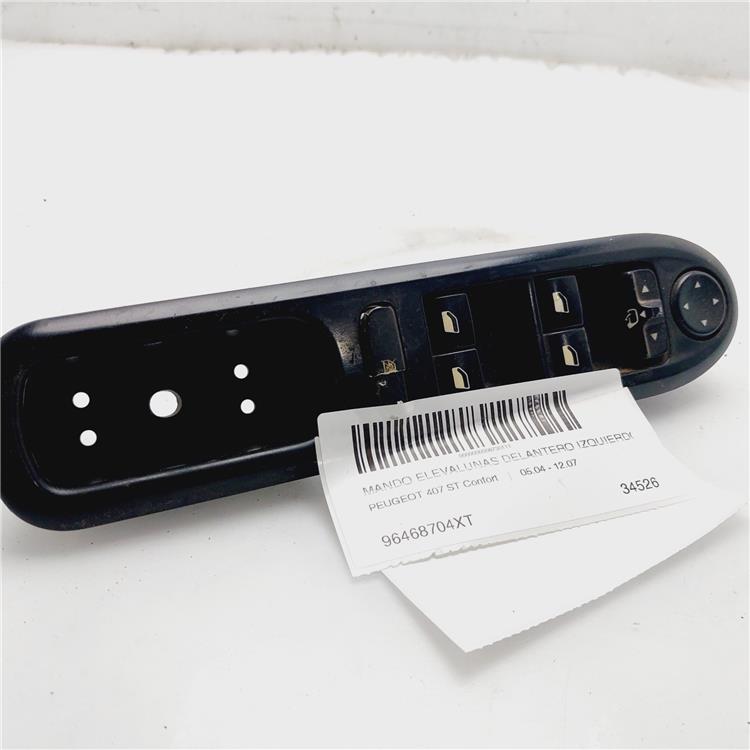botonera puerta delantera izquierda peugeot 407 st confort