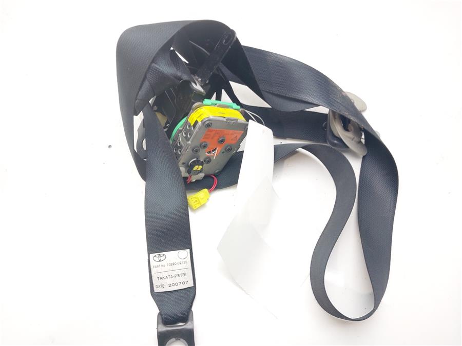 cinturon seguridad delantero izquierdo toyota auris (e15) sol