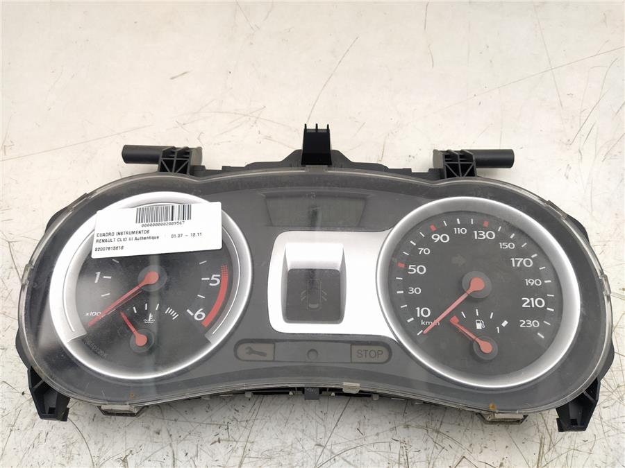 cuadro completo renault clio iii authentique