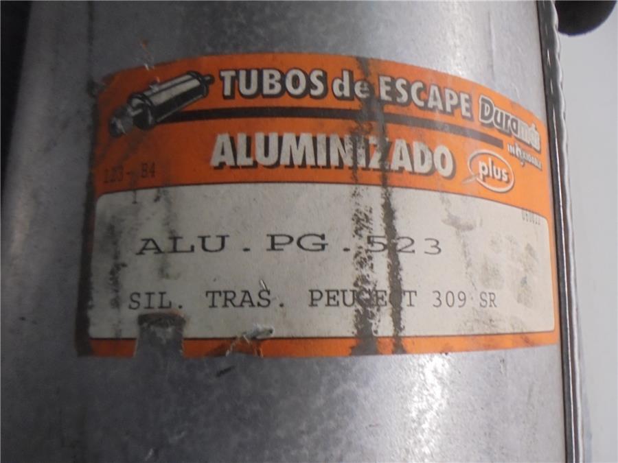 Tubo Escape Trasero PEUGEOT 309 1.9 D