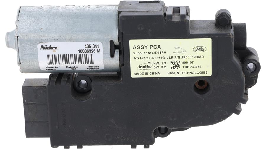 motor techo electrico land rover range rover velar velar r dynamic