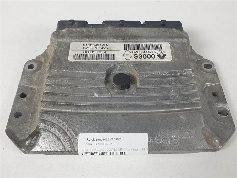 centralita motor uce renault megane ii coupe/cabrio authentique