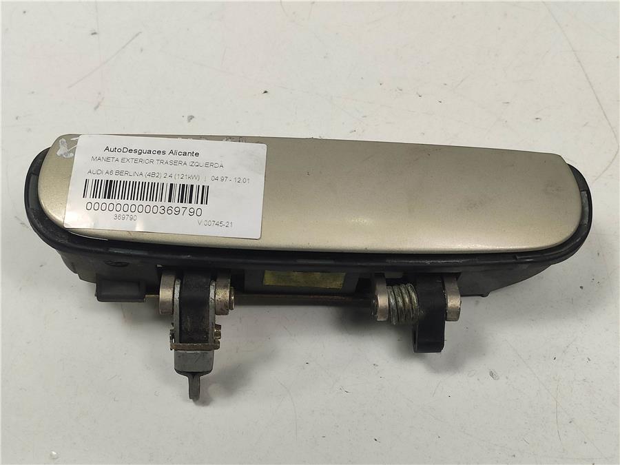 maneta exterior trasera izquierda audi a6 berlina (4b2) 2.4 (121kw)