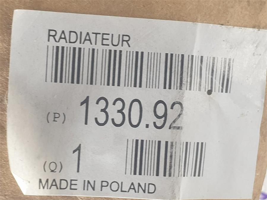 Radiador CITROEN SAXO 1.5 Diesel CAT