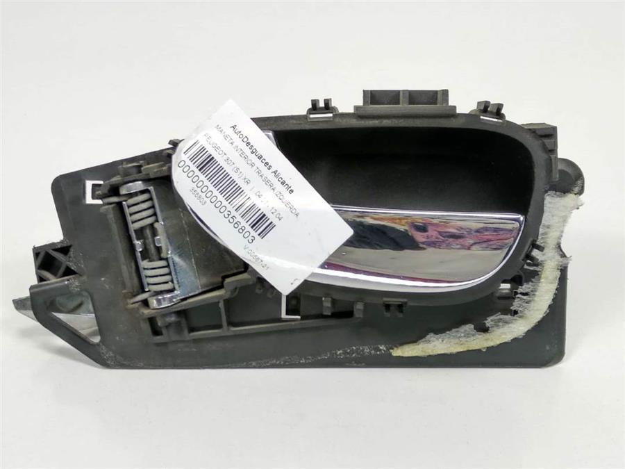 manilla interior puerta trasera izquierda peugeot 307 (s1) 5p xr 2.0 hdi 90