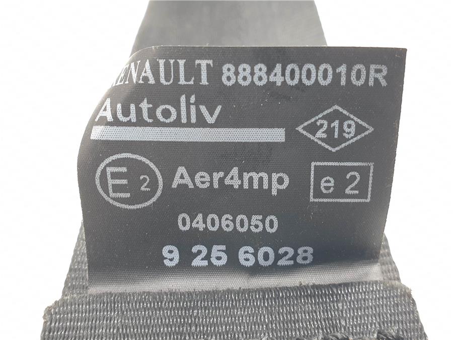 Cinturon Seguridad Trasero Derecho