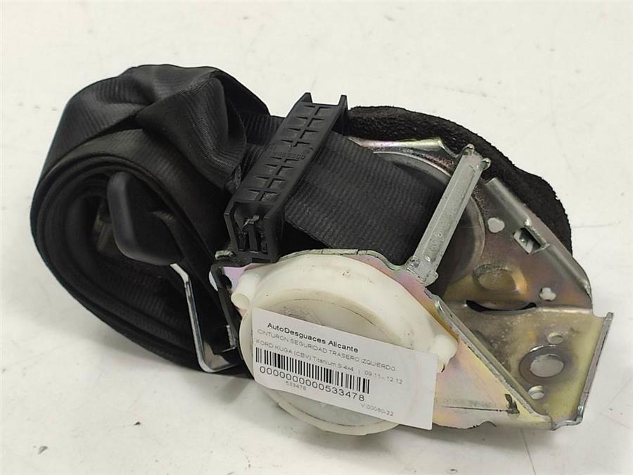 cinturon seguridad trasero izquierdo ford kuga (cbv) titanium s 4x4