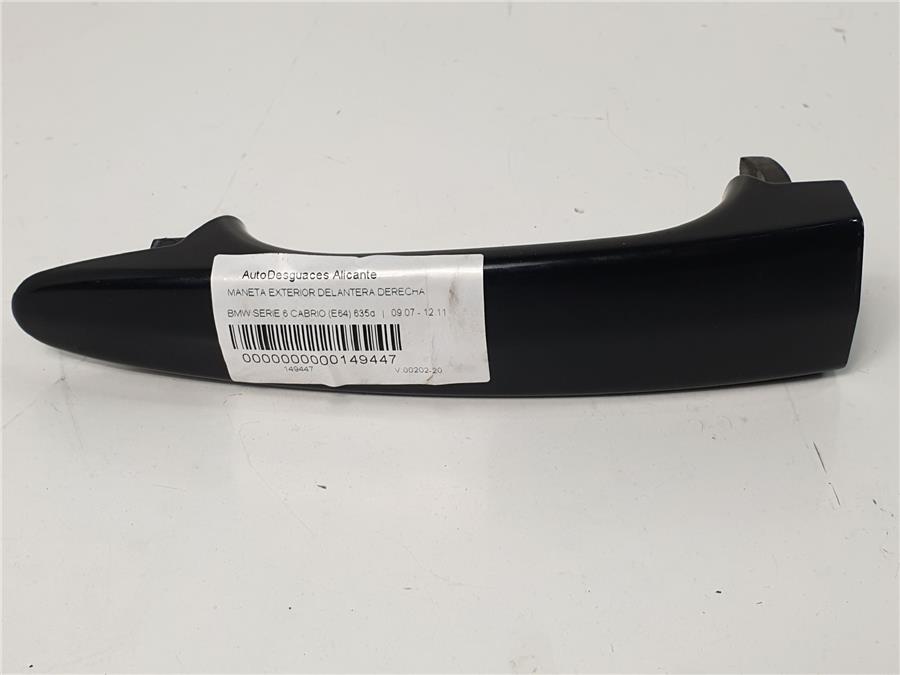 maneta exterior delantera derecha bmw serie 6 cabrio (e64) 635d