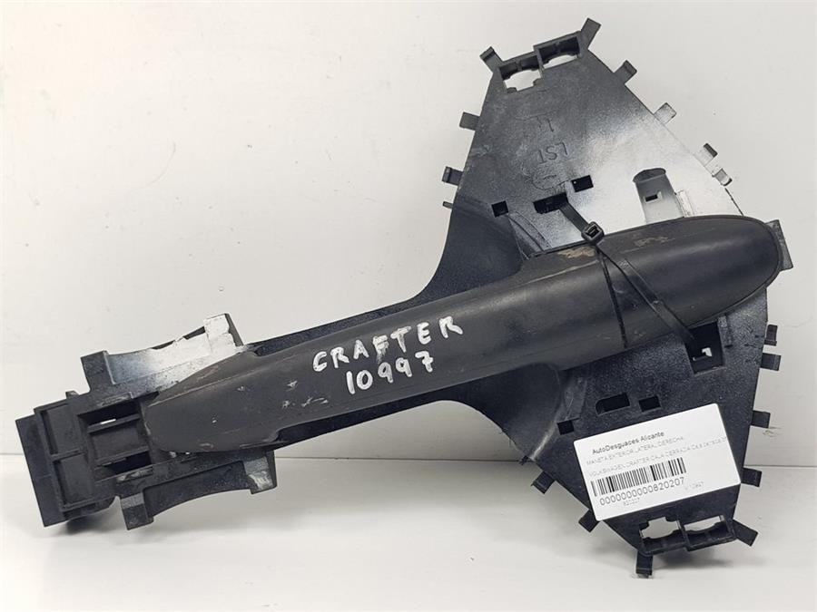 maneta exterior delantera derecha volkswagen crafter caja cerrada caja cerrada 35, batalla mediana con techo alto