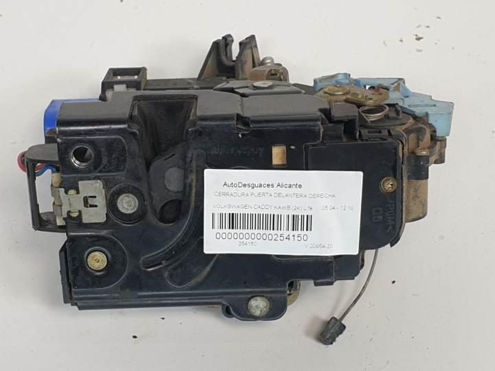 cerradura puerta delantera derecha volkswagen caddy ka/kb (2k) life