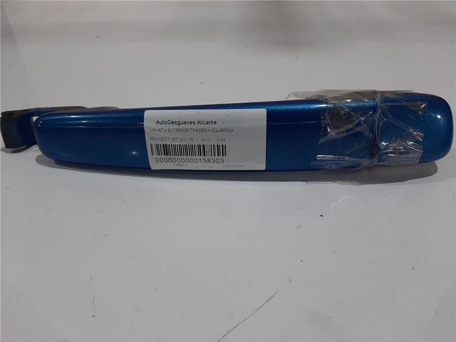 maneta exterior trasera izquierda peugeot 307 (s1) 5p xr 2.0 hdi 90