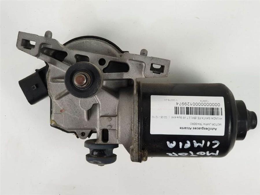motor limpiaparabrisas trasero hyundai santa fe (bm) 2.7 style aut. 7 plazas 4x4