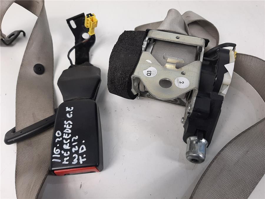 cinturon seguridad trasero derecho mercedes clase e  lim. 2.1 cdi (170 cv)