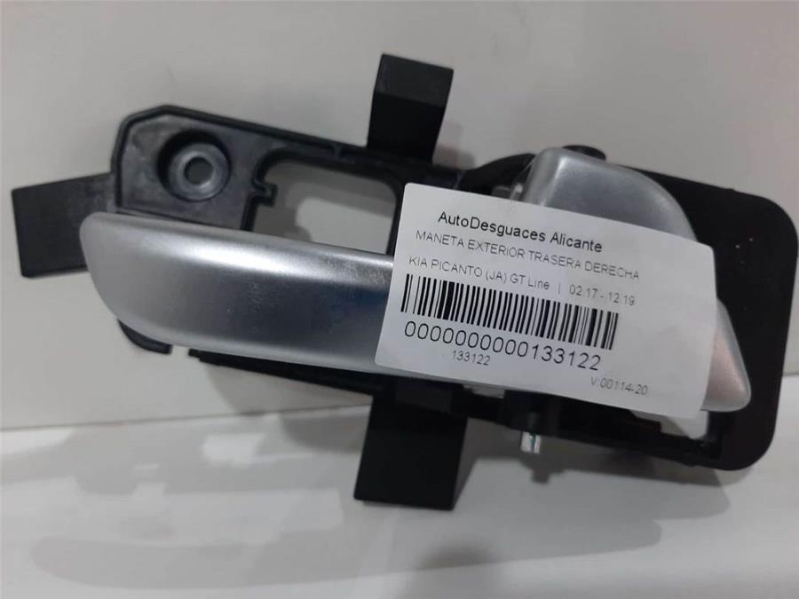 manilla interior puerta trasera derecha kia picanto (ja) gt line aut.