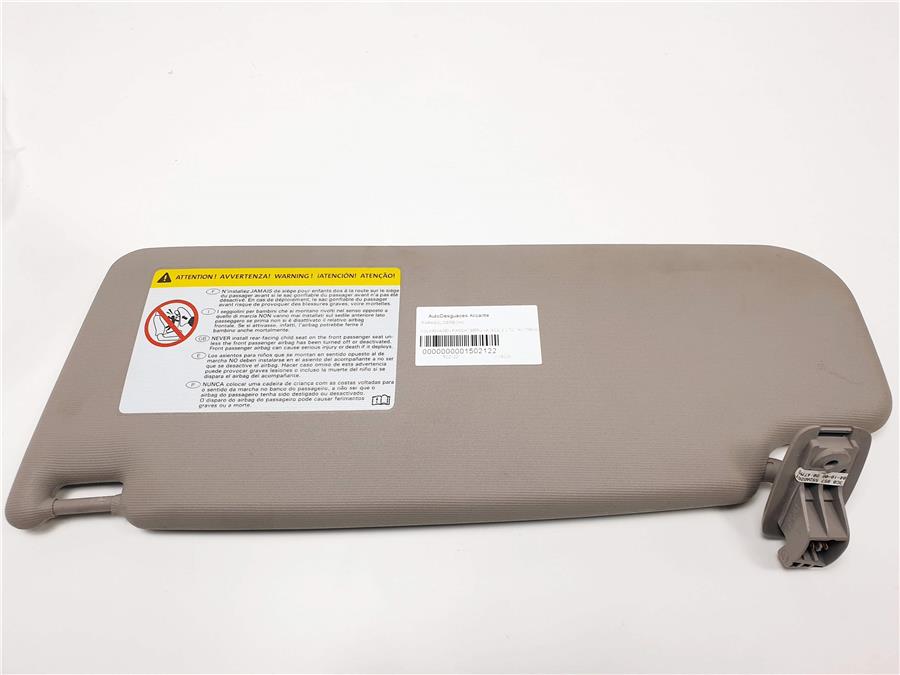 parasol derecho volkswagen passat berlina (3c2) 2.0 tdi 140 trendline