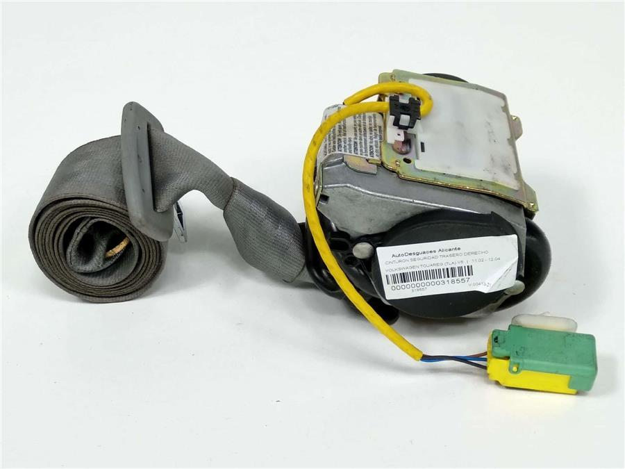 cinturon seguridad trasero derecho volkswagen touareg (7la) v6