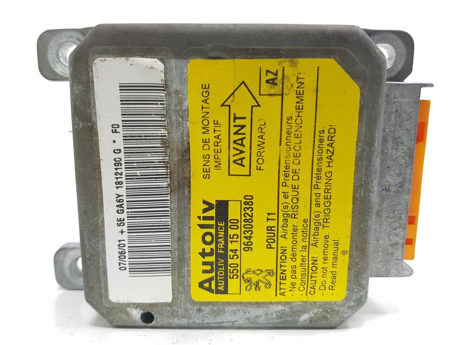 centralita airbag peugeot 206 berlina 3p xr 75