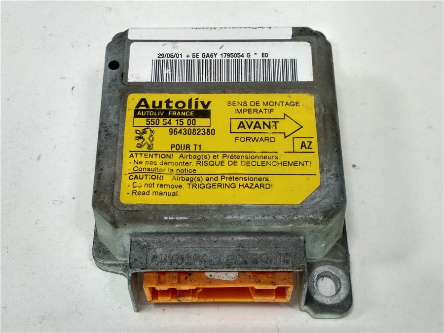 centralita airbag peugeot 206 berlina 3p xr 75