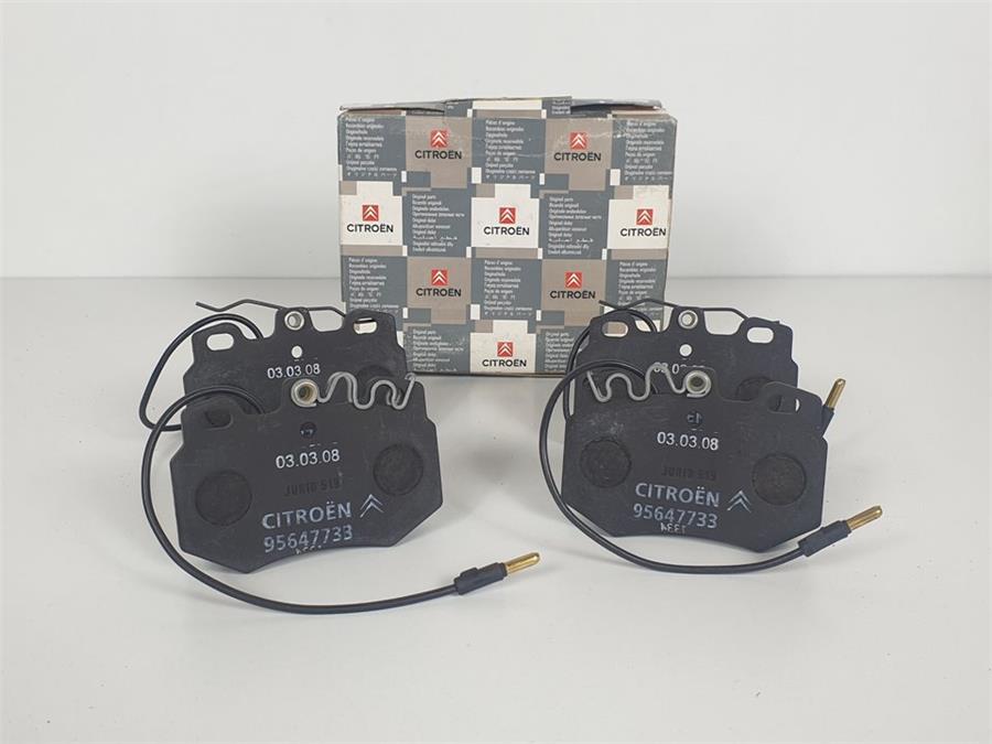 pastilla de freno rueda delantero izquierda citroen c15 d