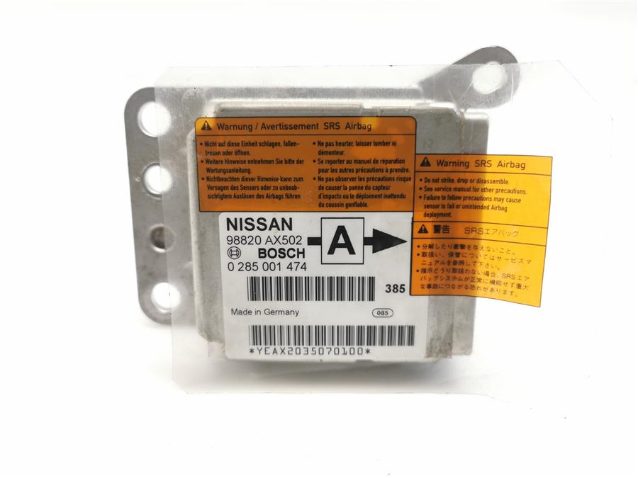 centralita airbag nissan micra iii 1.2 16v 65cv 1240cc