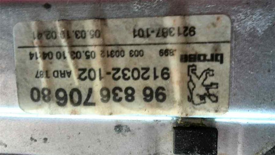elevalunas electrico trasero derecho peugeot 5008 1.6 hdi 110cv 1560cc