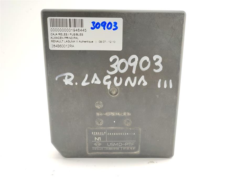 caja reles renault laguna iii 1.5 dci (bt00, bt0a, bt0t, bt1j) 110cv 1461cc