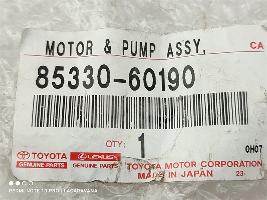 BOMBA LIMPIAPARABRISAS TOYOTA RAV4