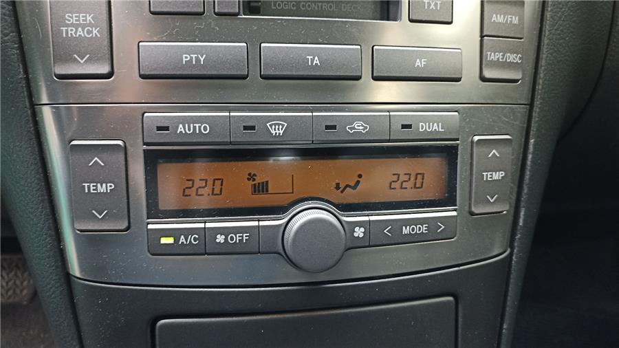 mandos climatizador toyota avensis berlina 2.2 d 4d (150 cv)