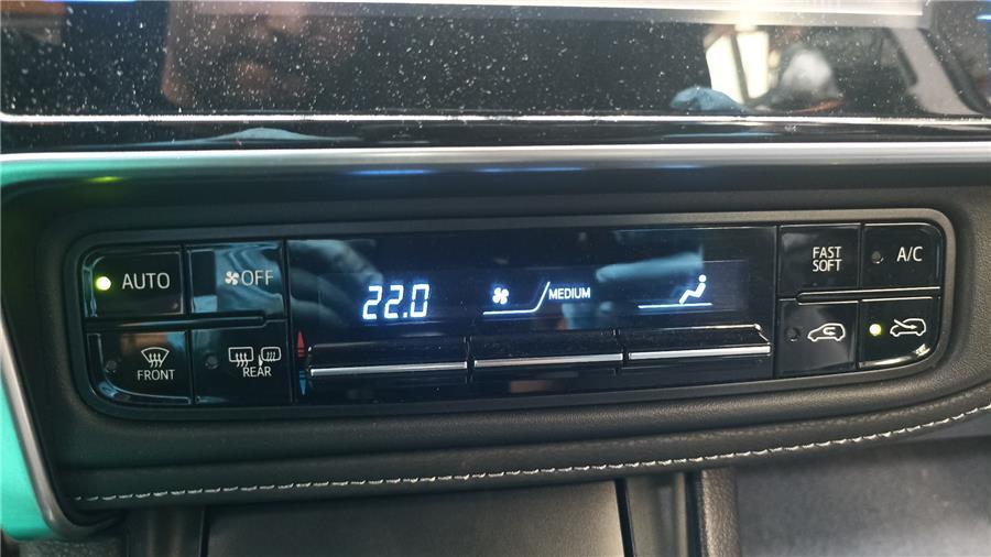 mandos climatizador toyota auris 1.2 16v turbo (116 cv)