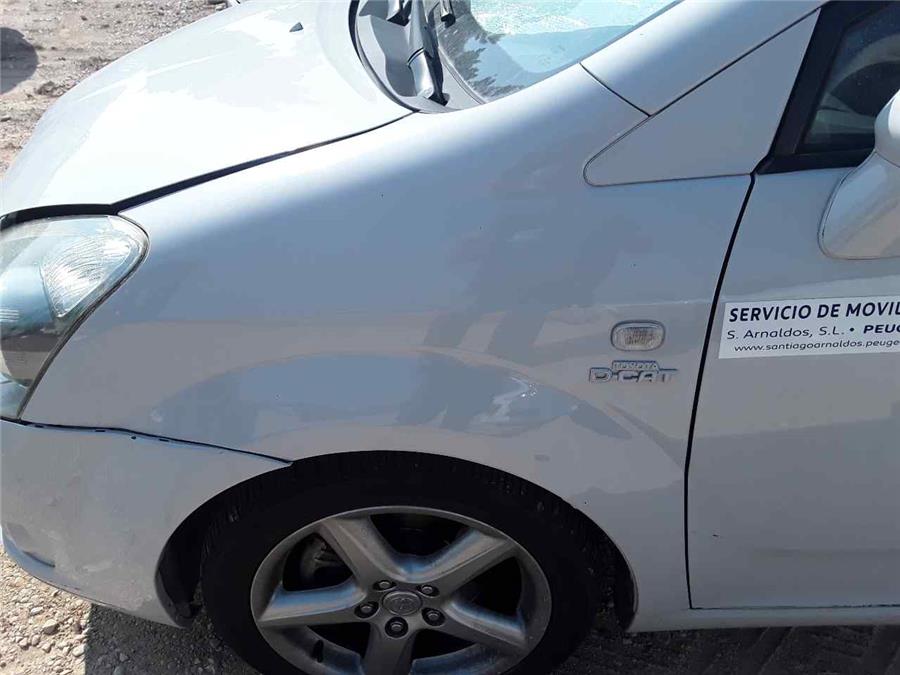 aleta delantera izquierda toyota corolla verso (r1) 2,2 d 4d sport
