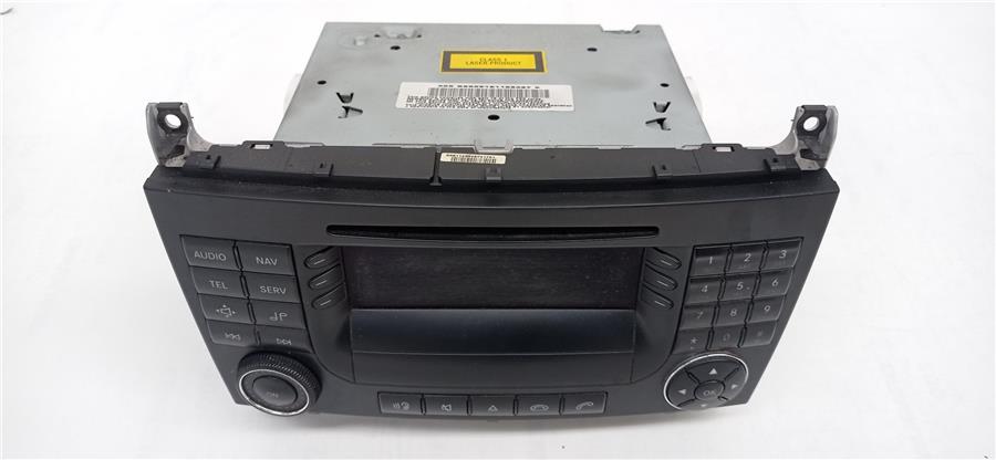 radio / cd mercedes benz clase c (bm 203) sportcoupe c 180 compressor (203.746)