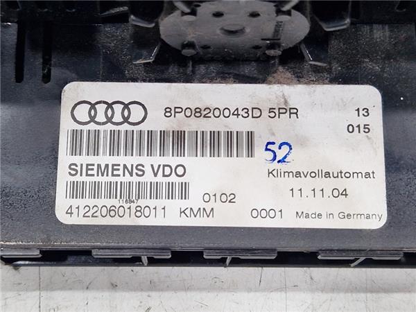 Mandos Climatizador Audi A3 2.0 TDI