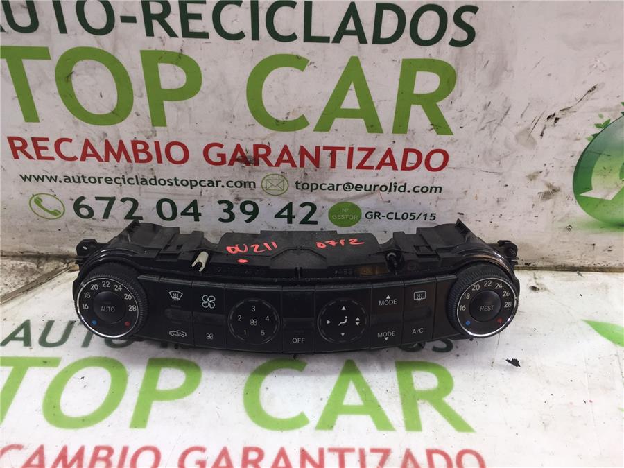 mandos climatizador mercedes benz clase e (bm 211) berlina e 280 cdi (211.020)