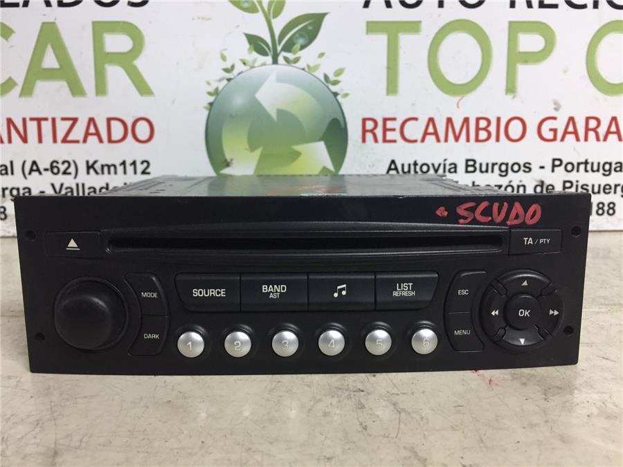 radio / cd fiat scudo combi (272) rh02