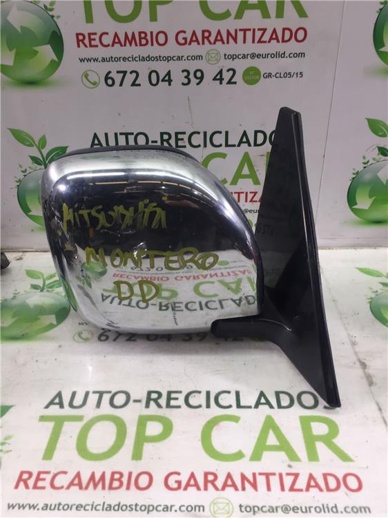 retrovisor derecho mitsubishi montero (v60/v70) 3.2 di d glx hunter (3 ptas.)