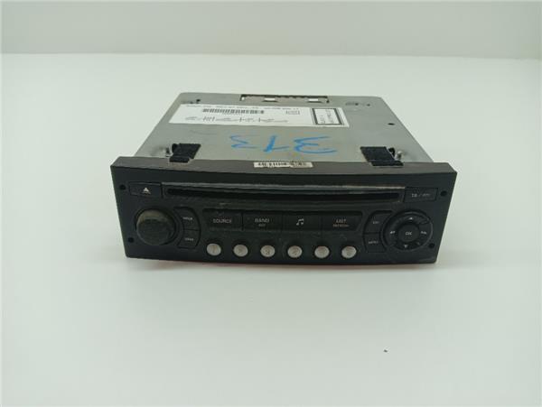 radio / cd peugeot 3008 (05.2009 >) 1.6 confort [1,6 ltr.   80 kw hdi fap cat (9hz / dv6ted4)]