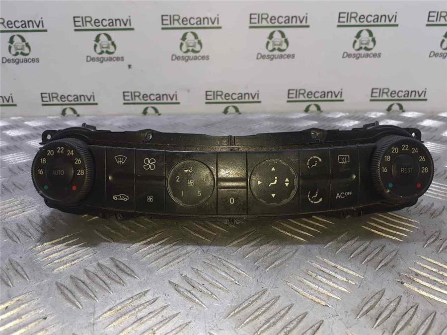 mandos calefaccion / aire acondicionado mercedes benz clase e (bm 211) berlina e 220 cdi (211.006)
