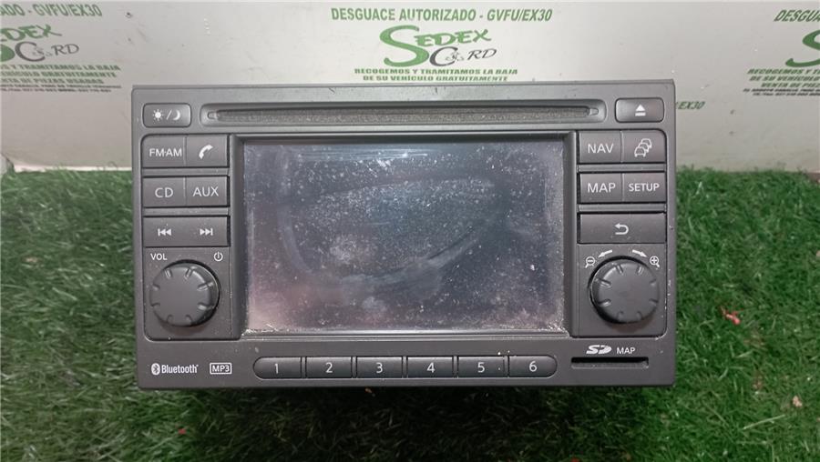radio / cd nissan qashqai (j10) tekna