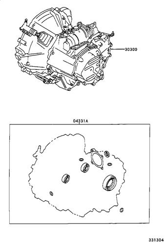 Caja Cambios Manual Toyota RAV4 2.0