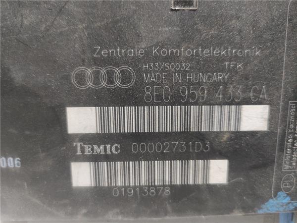 Centralita Control Multiplexado Audi