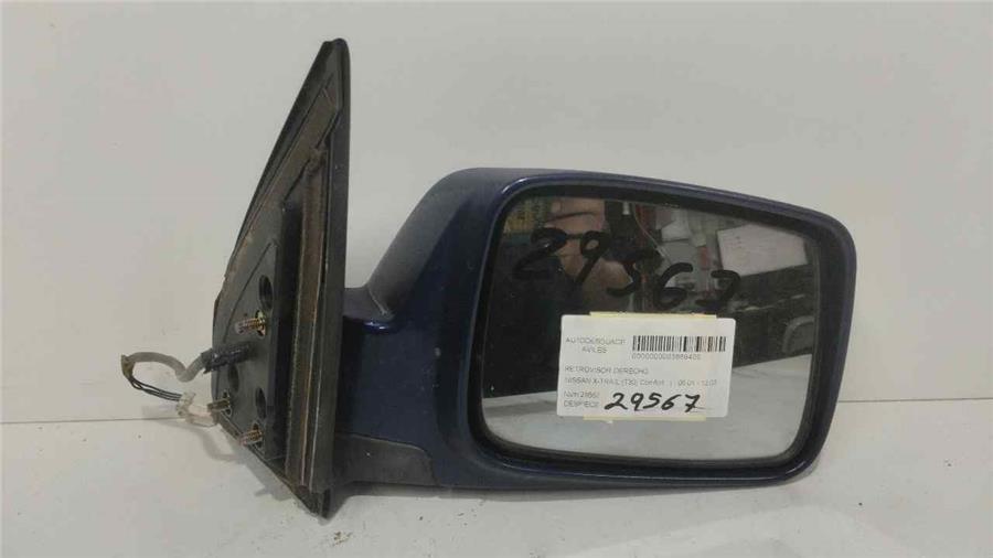 retrovisor derecho nissan x trail (t30) comfort