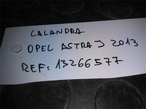 rejilla capo opel astra j berlina 5p (12.2009 >) 1.3 enjoy [1,3 ltr.   70 kw 16v cdti]