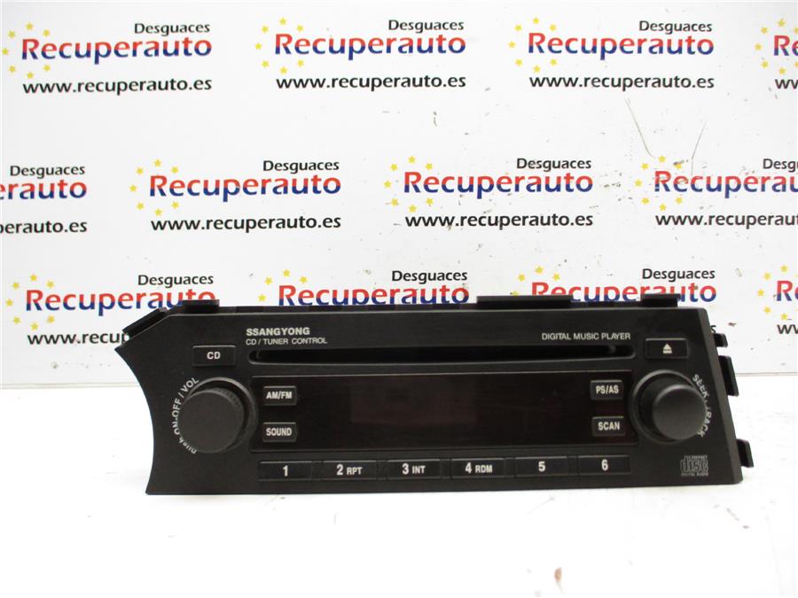 radio / cd ssangyong actyon d20dt