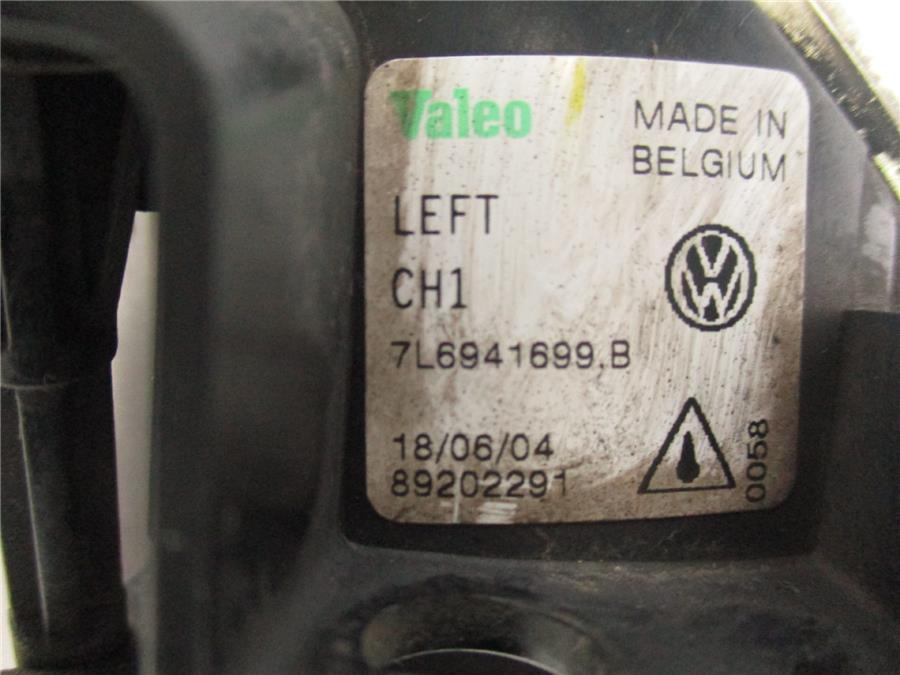 Faro Antiniebla Izquierdo VOLKSWAGEN
